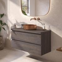 Ben Tendenza badmeubel incl. afdekblad 100x46x54cm prime oak - thumbnail