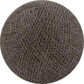 25 losse Cotton Ball's (Donkerbruin)