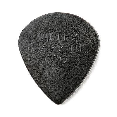 Dunlop Ultex Jazz III 2.0mm 6-pack plectrumset zwart - thumbnail