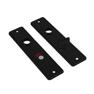 AMI Kortschild met toilet-/badkamersluiting 180x41 WC63/8 - alu/zwart