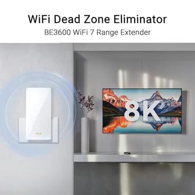 ASUS RP-BE58 Dual-band (2.4 GHz / 5 GHz) Wi-Fi 7 (802.11be) Wit 1 Intern