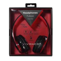 Vivanco SR 660 hoofdband gebonden zwart, rood mobiele headset binaural in het oor - thumbnail