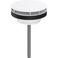 Hansgrohe afvoergarnituur niet afsluitbaar, voor wastafels, mat wit - thumbnail