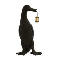 Light & Living Tafellamp 'Duck' kleur Zwart - thumbnail