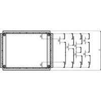 Schneider Electric NSYEC68 Kabeldoorvoering Plaatdikte (max.): 1.5 mm Staal 1 stuk(s) - thumbnail