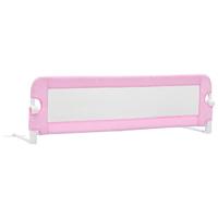 VidaXL Bedhekje peuter 120x42 cm polyester roze - thumbnail