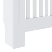 Radiatorombouw 78 cm MDF wit - thumbnail