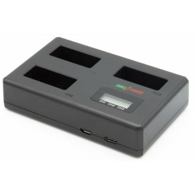 ChiliPower Canon LP-E17 Triple Lader - Laadt 3 accu's, ook tegelijkertijd ChiliPower Canon LP-E17 Triple Lader - Laadt 3 accu's, ook tegelijkertijd