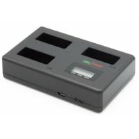 ChiliPower Canon LP-E17 Triple Lader - Laadt 3 accu's, ook tegelijkertijd - thumbnail