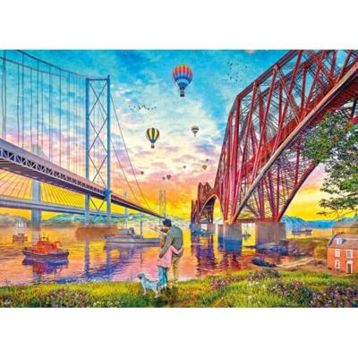 Three Bridges Crossing Puzzel 1000 Stukjes Three Bridges Crossing Puzzel 1000 Stukjes
