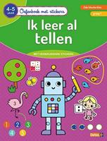 Oefenboek met stickers - Ik leer al tellen (4-5 j.) (Paperback) - thumbnail