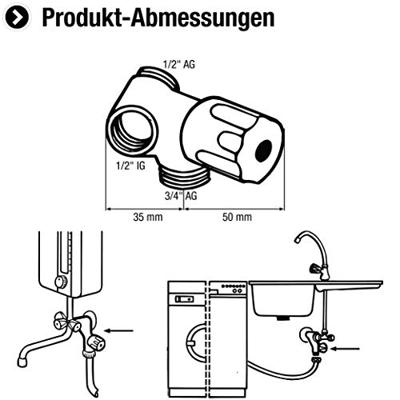 Cornat Wasmachine Enkelkraan 1/2 Ch - TEC303401 Cornat Wasmachine Enkelkraan 1/2 Ch - TEC303401