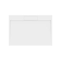 Douchebak Marmer Sapho Irena 140x100x3.5 cm Rechthoek Wit Sapho - thumbnail