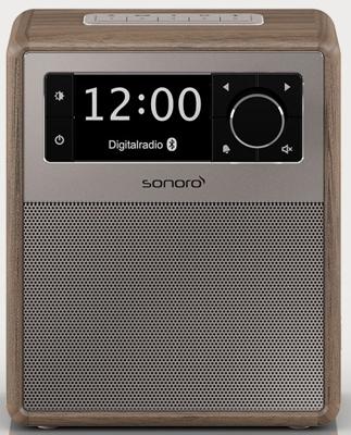 Sonoro EASY - Draagbare DAB+ Radio + Bluetooth - Walnoot Sonoro EASY - Draagbare DAB+ Radio + Bluetooth - Walnoot