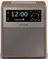 Sonoro EASY - Draagbare DAB+ Radio + Bluetooth - Walnoot - thumbnail