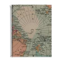 Miquelrius Notitieboek - landkaart - a4 gelinieerd - 80 blz - thumbnail