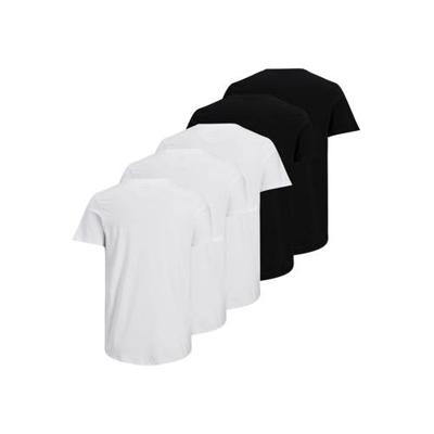 5-pack heren T-shirts - ronde hals - Multipack heren ondershirt katoen - Korte mouwen