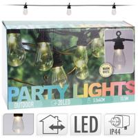 Basic Outdoor feestverlichting 12.5 m 20 led-lampen warm wit - thumbnail