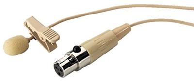 Monacor ECM-501L/SK Spraakmicrofoon Dasspeld Zendmethode:Kabelgebonden Mini-XLR Kabelgebonden