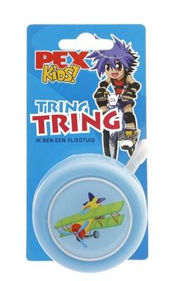 PexKids bel vliegtuig op kaart