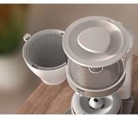 Philips Home Café Gourmet HD5416/00 Koffiezetapparaat Wit Capaciteit koppen: 15 Glazen kan - thumbnail
