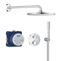 GROHE QuickFix Precision Thermostat Perfect inbouw douchesysteem met Vitalio Rain Mono 310 hoofddouche chroom 34880000 - thumbnail