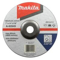 Makita Afbraamschijf 180x6,0mm metaal - A-80949 - thumbnail