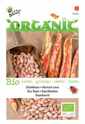 Zaden Organic Stamslaboon Kievit laag (BIO) Buzzy - Buzzy