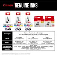 Canon PGI-580 + CLI-581 Cartridges Combo Pack Inkt - thumbnail