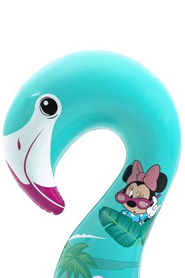 Bestway opblaasdier flamingo junior 173 x 170 cm PVC blauw/paars