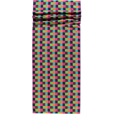 Cawö Cawö Lifestyle Karo Saunahanddoek 7047 Multi-84 70x180