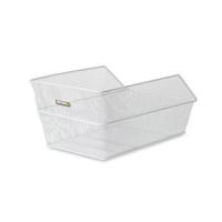 Basil cento - fietsmand - achterop - wit - thumbnail