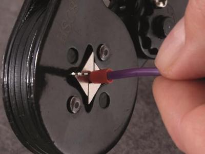 Quadrios 22C425 Adereindhulzen 0.5 mm² Deels geïsoleerd Wit 1 set(s)