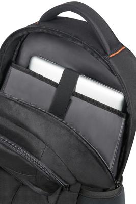 American Tourister 88530-1070 At Work Laptop Rugzak 17.3 Inch - Black/Orange