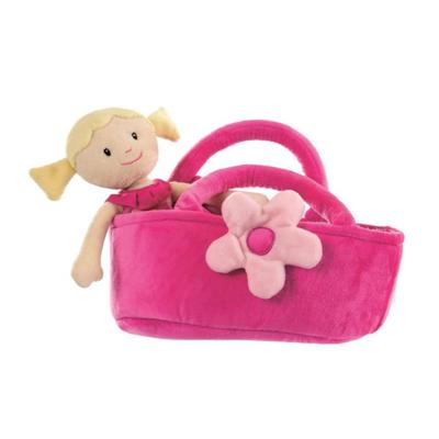 Stoffenpop Fleur in haar bedje