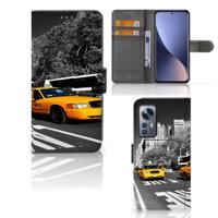 Xiaomi 12 | 12X | Flip Cover | New York Taxi - thumbnail