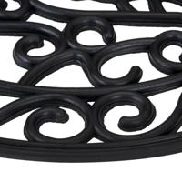 Deurmat halfrond 45x75 cm rubber - thumbnail