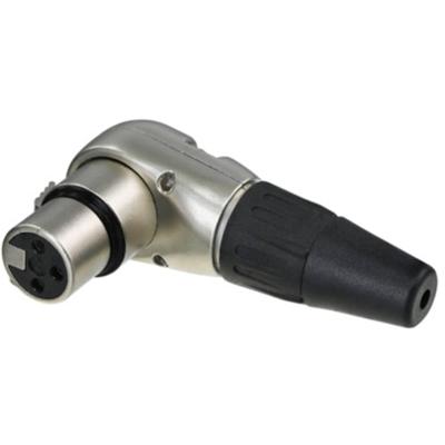 REAN RC3FR XLR kabeldeel haaks 3p female