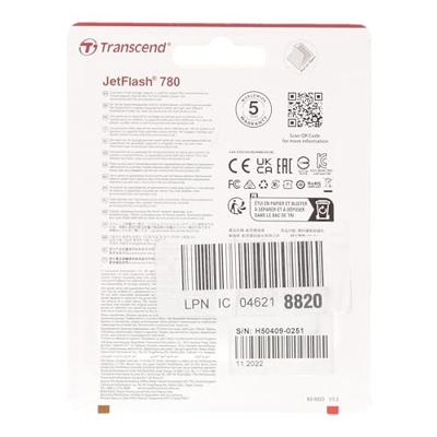 Transcend JetFlash® 780 USB-stick 32 GB Zwart TS32GJF780 USB-A 3.2 Gen 1
