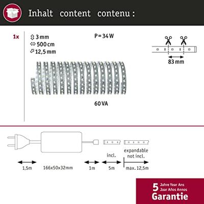 Paulmann 2700KMaxLED 500 5m set - 70604