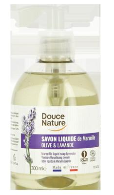 Douce Nature Zeep Marseille vloeibaar lavendel bio 300 Milliliter