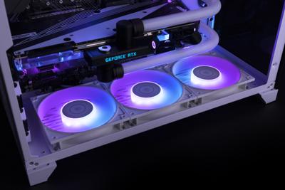 EKWB EK-Vardar EVO 120ER D-RGB - White case fan
