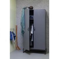 WOOOD Kledingkast 'Morris' 195 x 100cm, kleur Leem - thumbnail