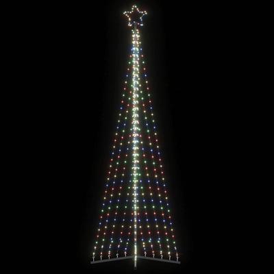 VidaXL Led-kerstboom 495 leds kleurrijk 300,5 cm