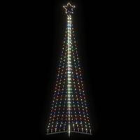 VidaXL Led-kerstboom 495 leds kleurrijk 300,5 cm - thumbnail