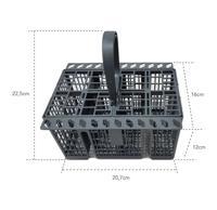 Indesit Merloni Bestekkorf Grijs - thumbnail