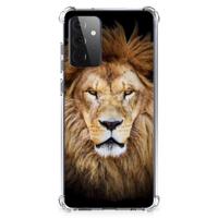 Samsung Galaxy A72 4G/5G Case Anti-shock Leeuw - thumbnail