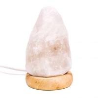 Himalaya Zoutlamp USB Wit (ca. 600 gram) 9 cm - thumbnail