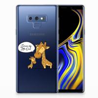 Samsung Galaxy Note 9 Telefoonhoesje met Naam Giraffe - thumbnail