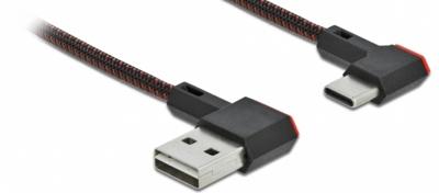 DeLOCK 85279 USB-kabel 0,2 m USB 2.0 USB A USB C Zwart